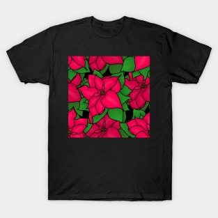 Poinsettias T-Shirt